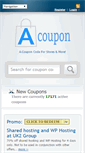 Mobile Screenshot of a-coupon.com